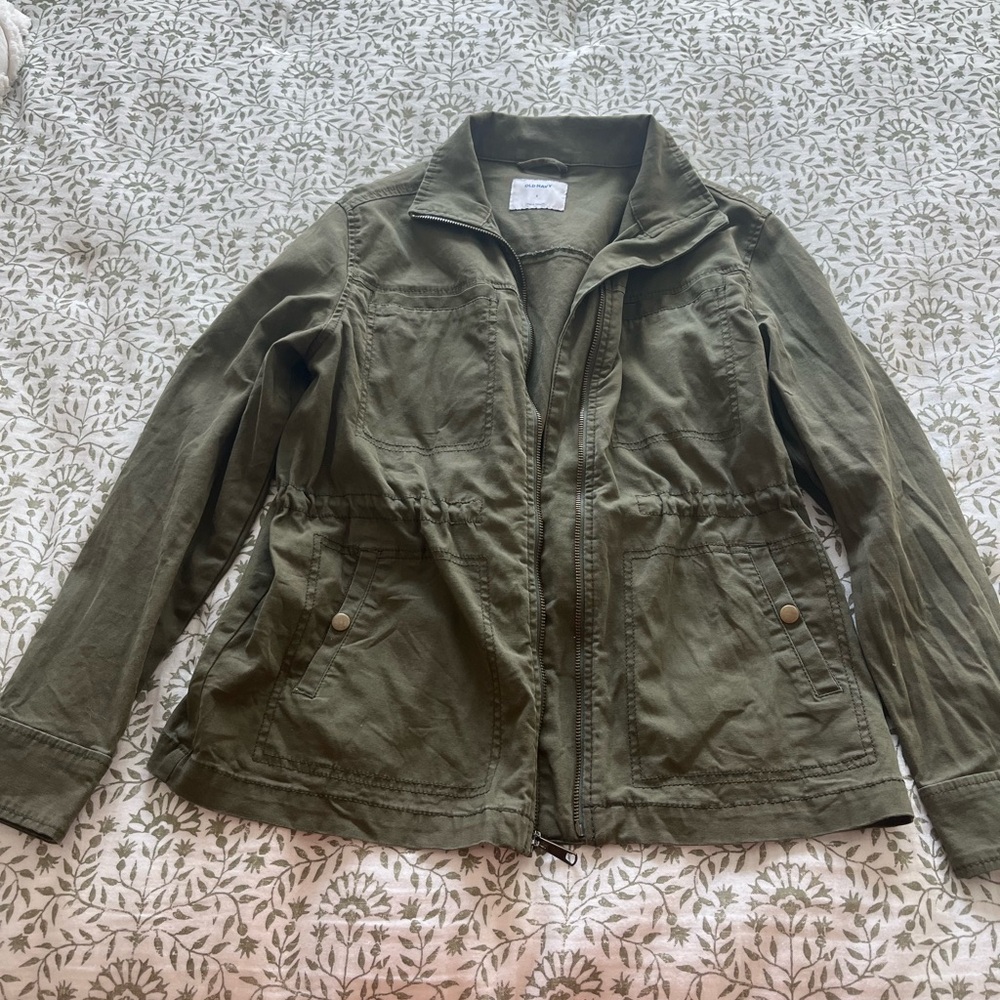 Old Navy Green Army Jacket